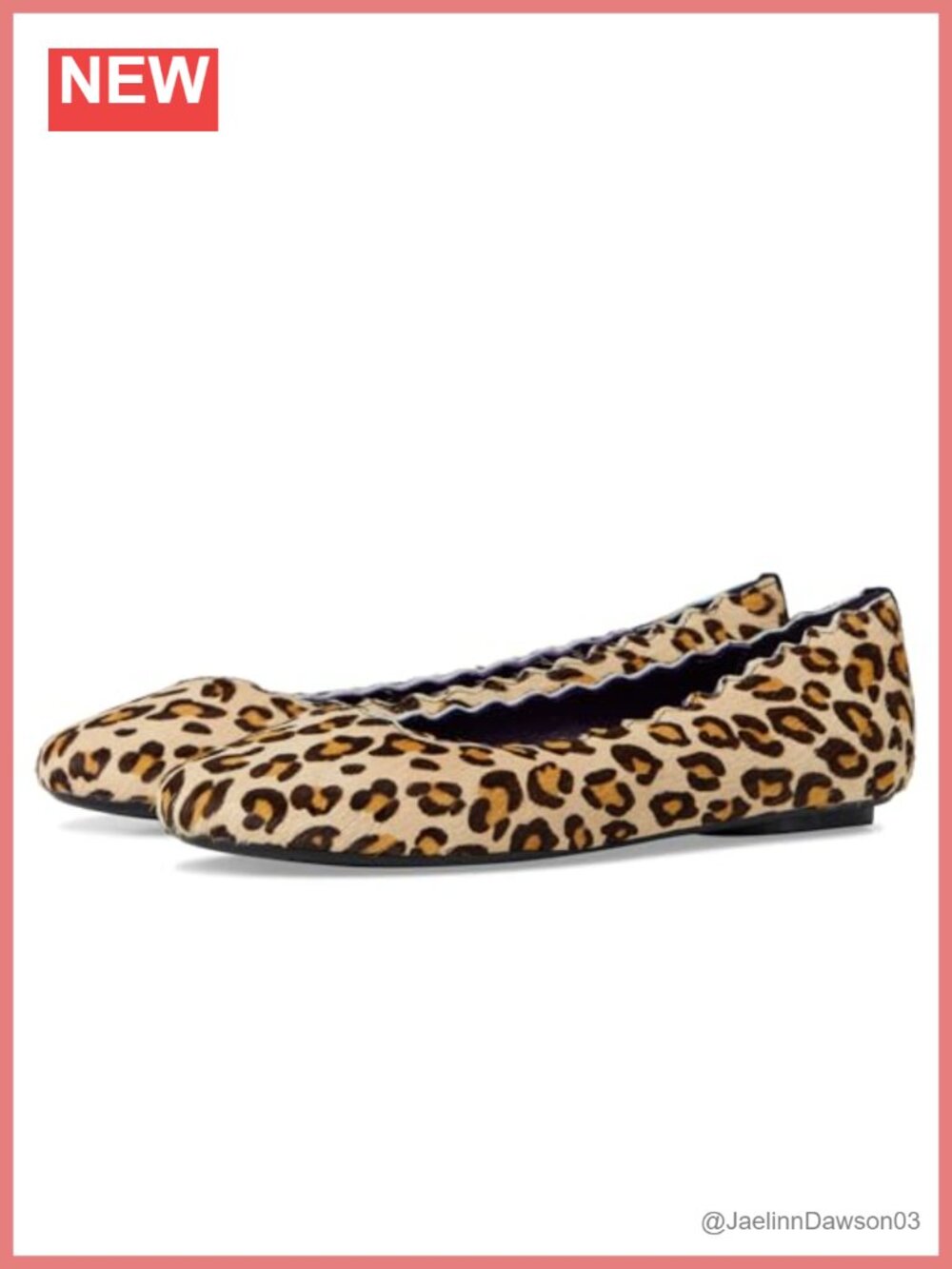 Metallic Suede Ballet Flats Slip-On Comfort Leather Lining